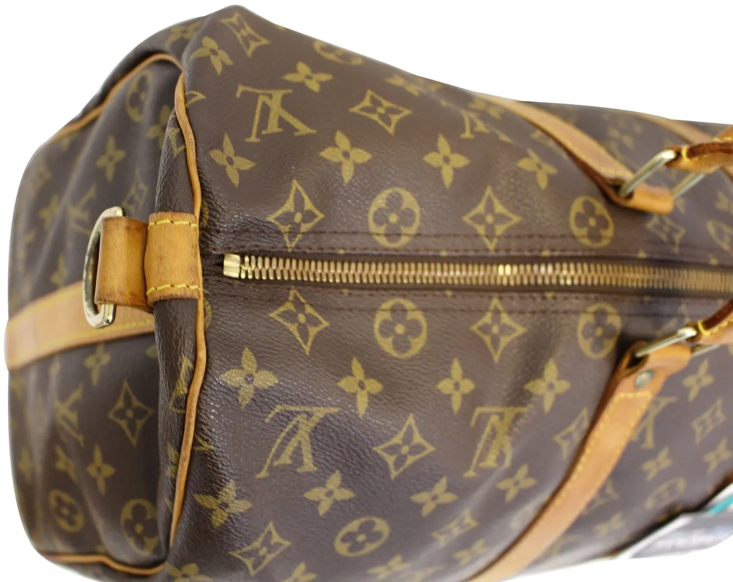 LOUIS VUITTON Keepall 45 Monogram  Bandouliere Duffle Travel Bag
