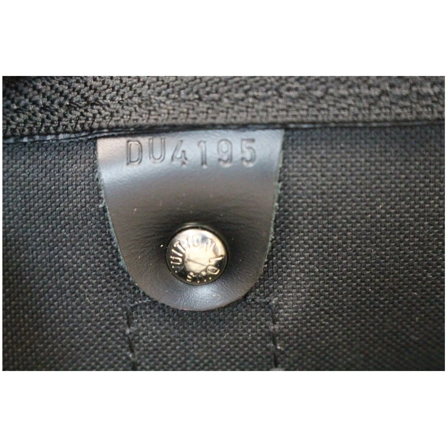 LOUIS VUITTON Keepall 55 Damier Graphite Bandouliere Travel Bag Black
