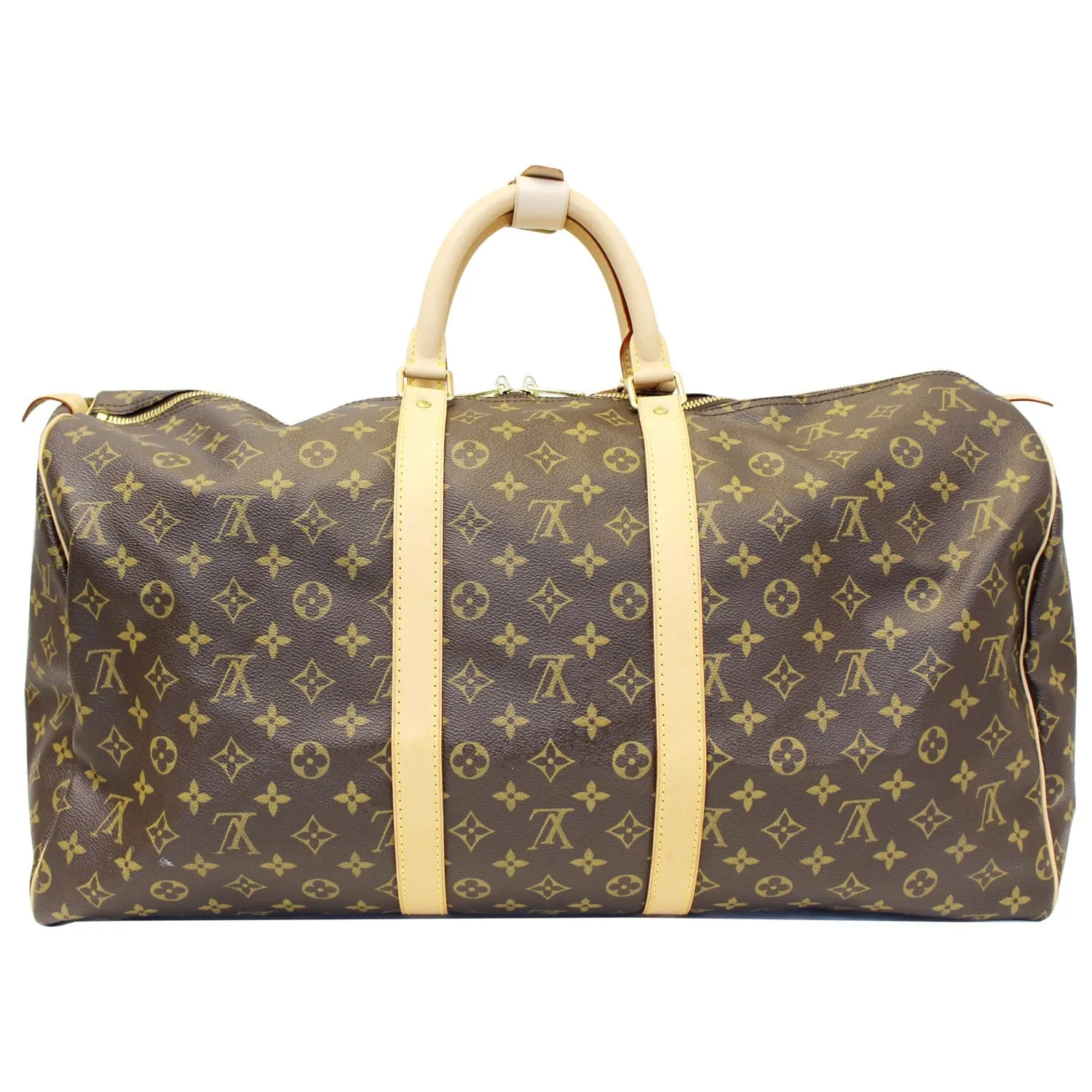 LOUIS VUITTON Keepall 55 Monogram Canvas Boston Bag