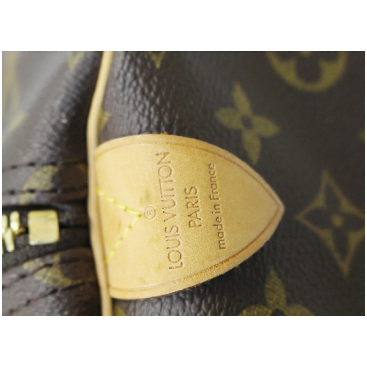 LOUIS VUITTON Keepall 55 Monogram Canvas Travel Bag Brown