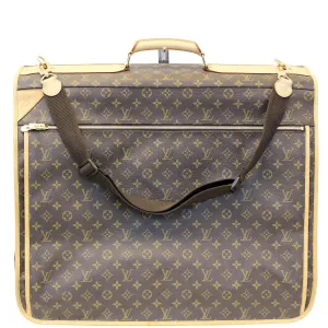 LOUIS VUITTON Monogram Canvas Garment Bag 5 Hangers