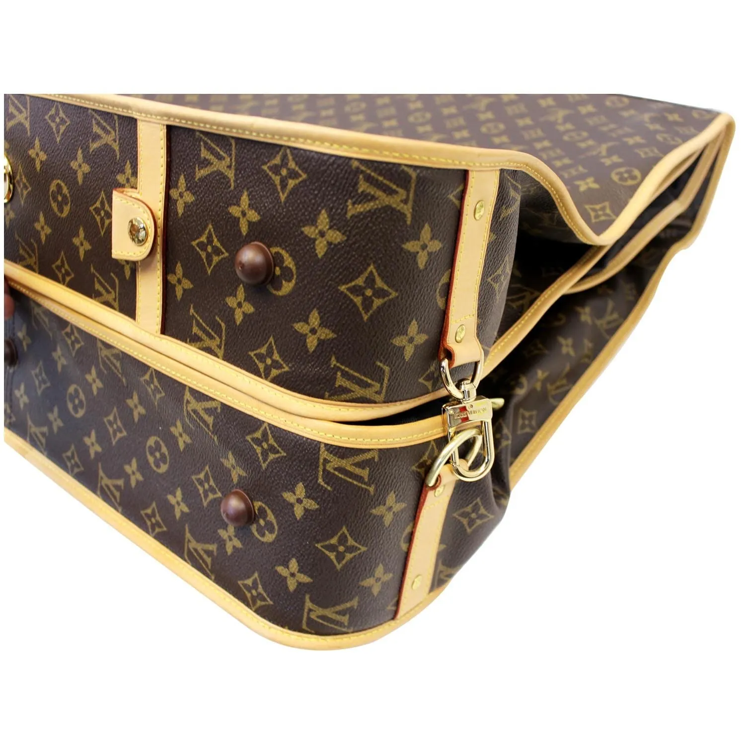 LOUIS VUITTON Monogram Canvas Garment Bag 5 Hangers