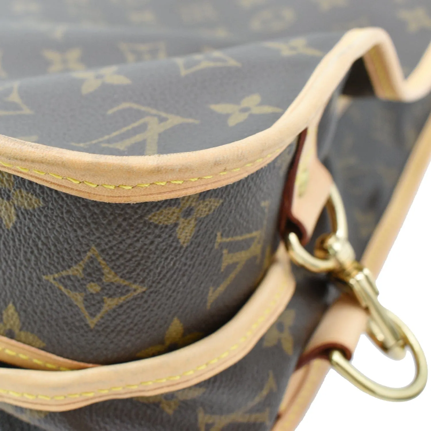 LOUIS VUITTON Monogram Canvas Garment Carrier Travel Bag Brown