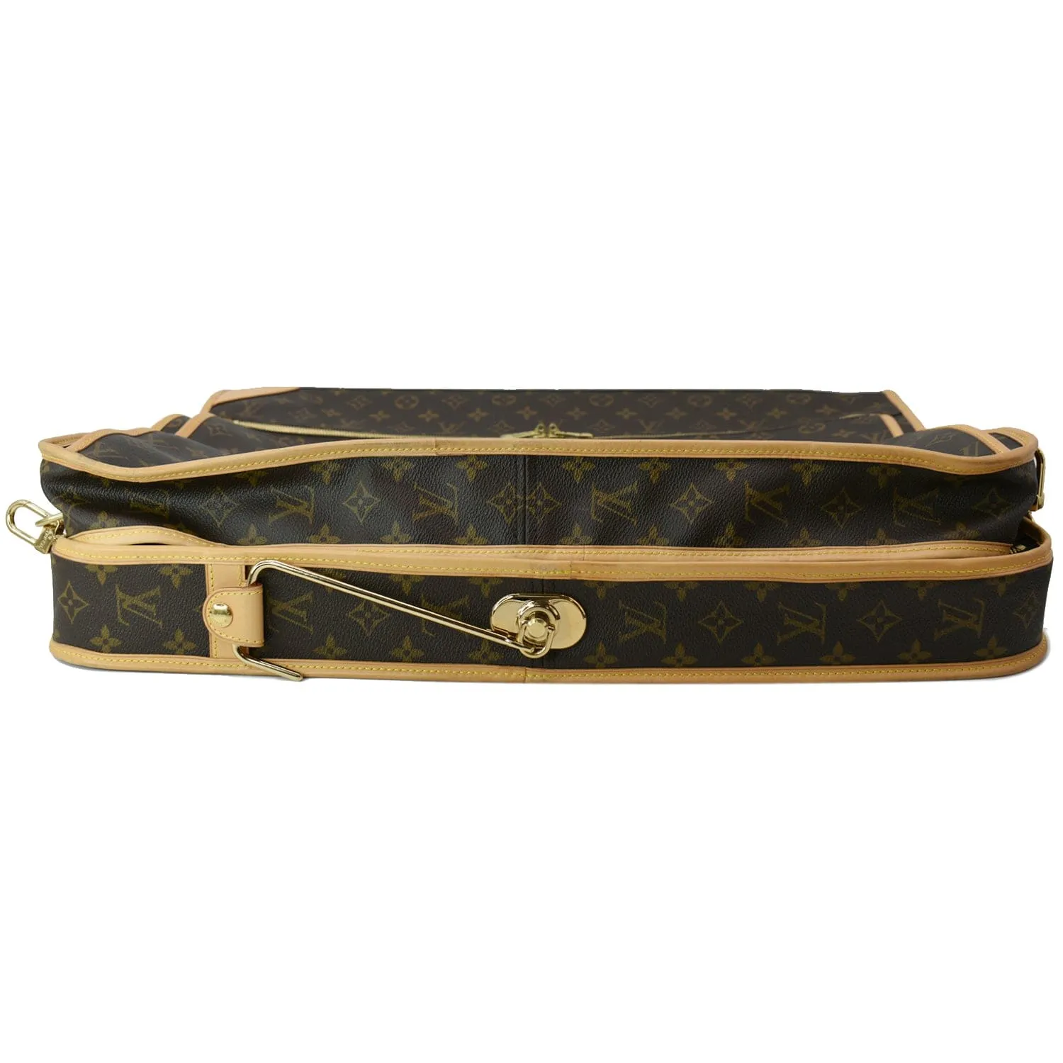 LOUIS VUITTON Monogram Canvas Garment Carrier Travel Bag Brown