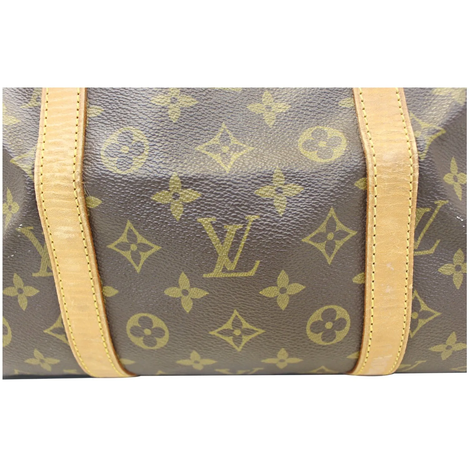 LOUIS VUITTON Monogram Canvas Sac Souple 35 Boston Bag