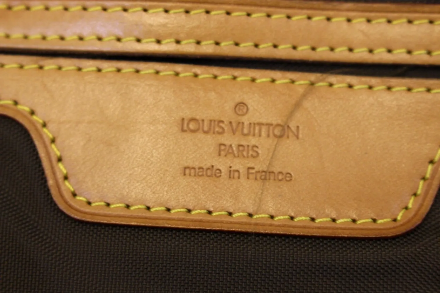 LOUIS VUITTON Monogram Evasion Brown Boston Travel Bag
