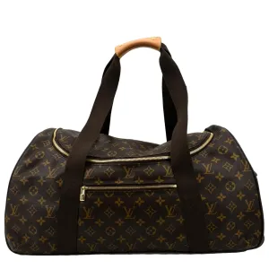 LOUIS VUITTON Neo Eole 55 Monogram Canvas Rolling Travel Bag Brown