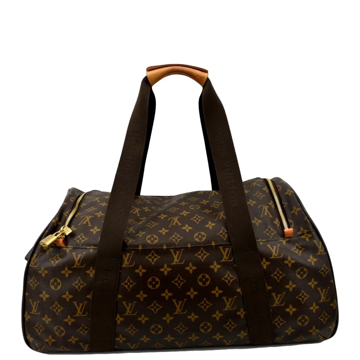 LOUIS VUITTON Neo Eole 55 Monogram Canvas Rolling Travel Bag Brown