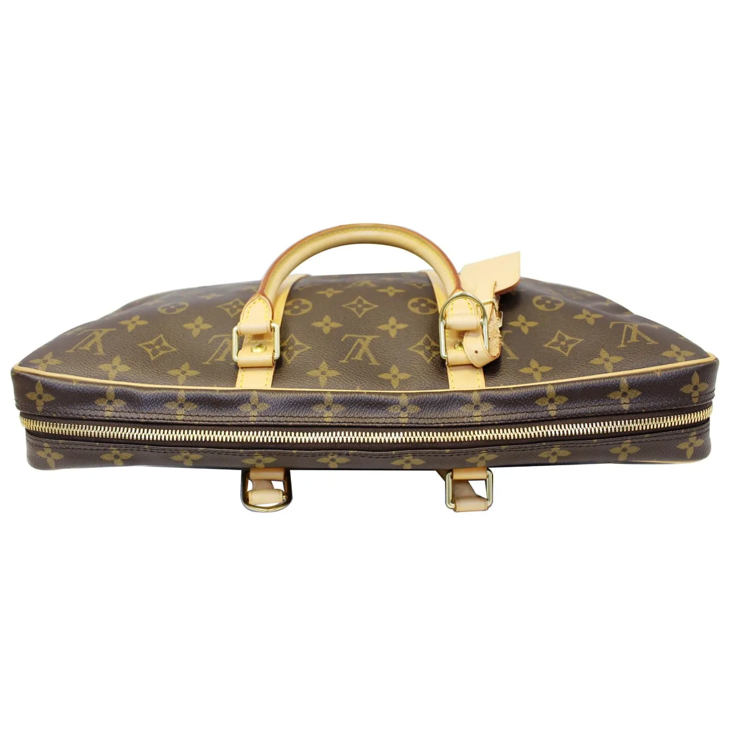 LOUIS VUITTON Porte-Documents Voyage Monogram Canvas Briefcase Bag
