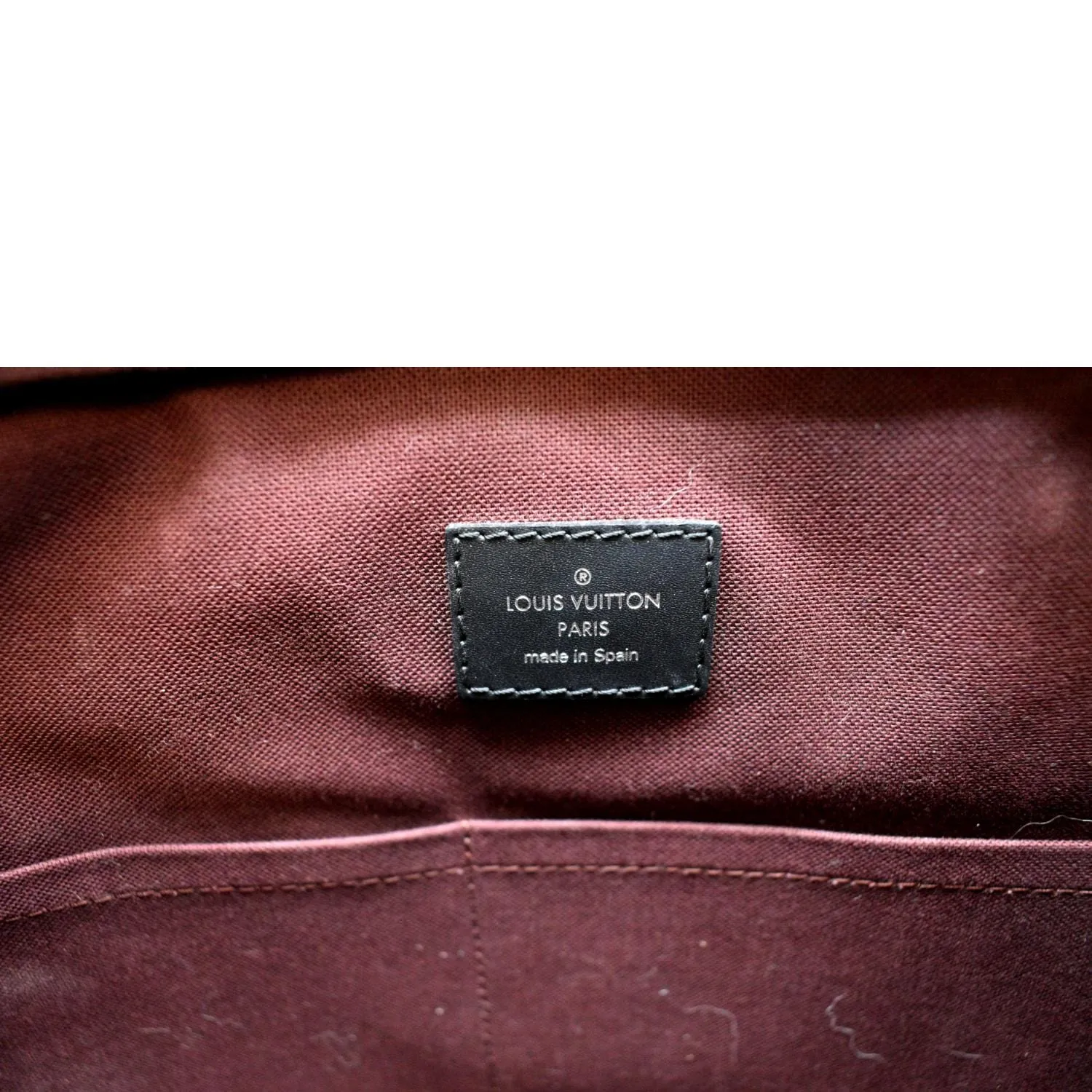 LOUIS VUITTON Porte Documents Voyage PM Monogram Canvas Briefcase Bag Brown