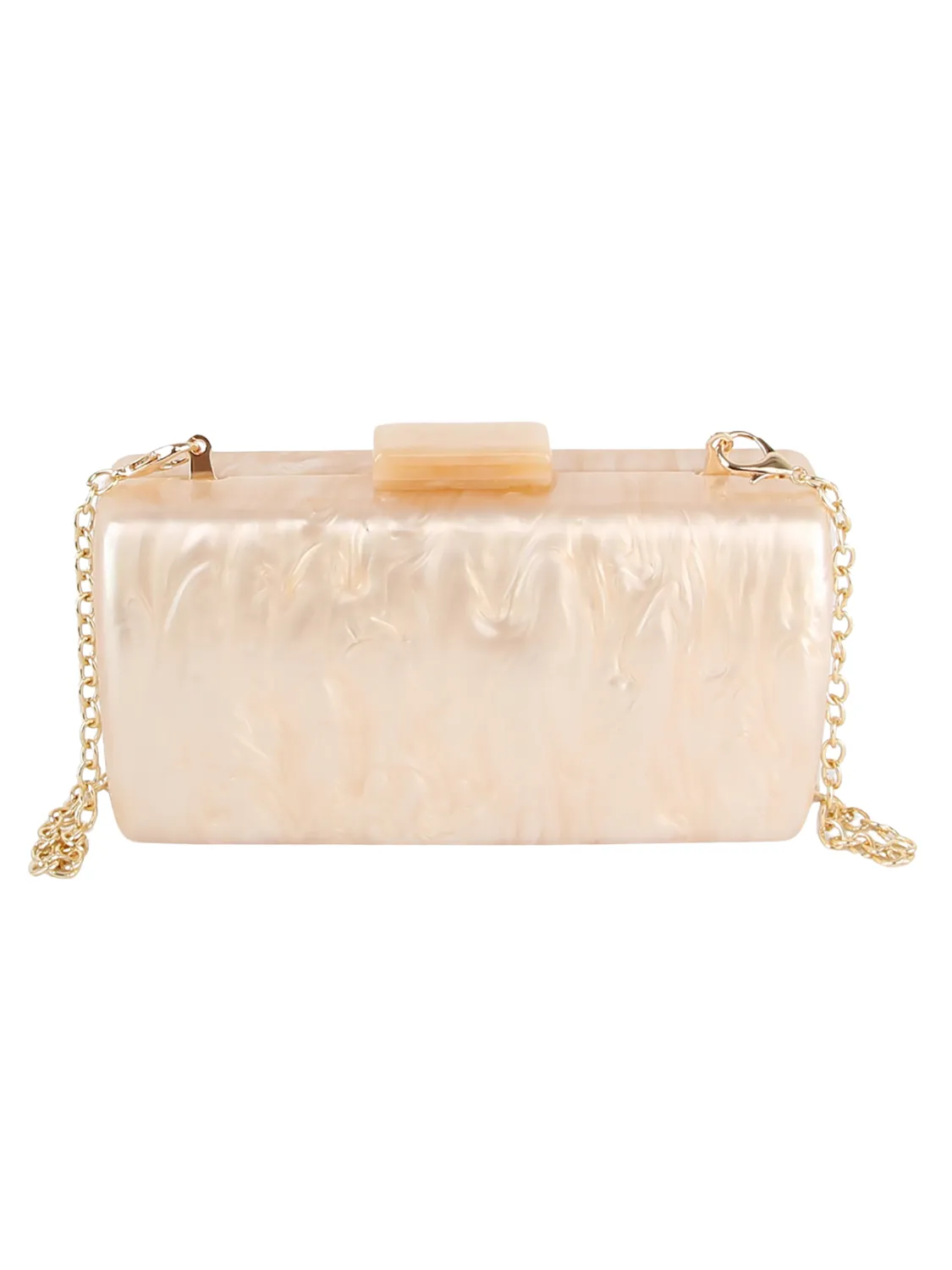 Marble Resin Clutch