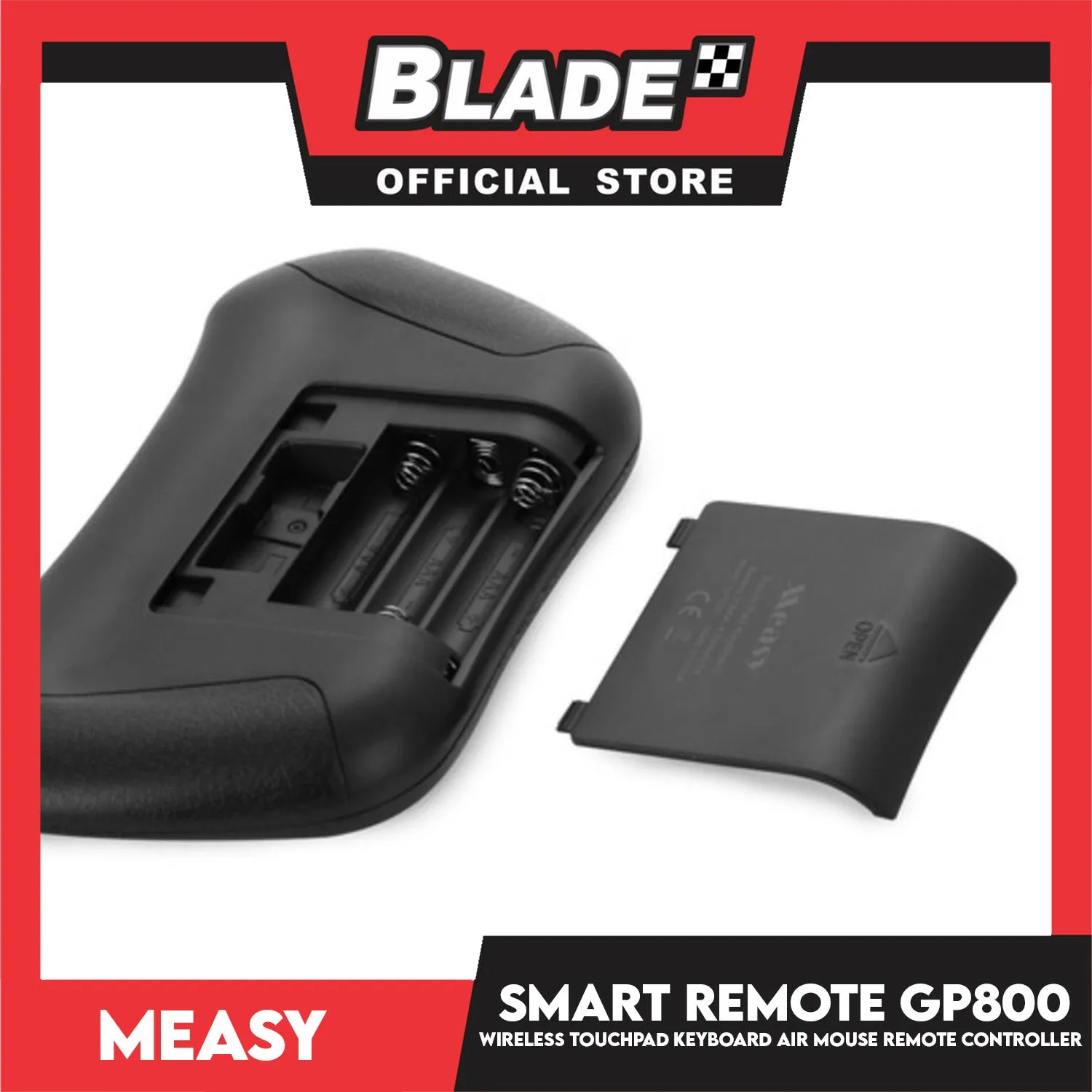 Measy Smart Remote 24GHz Wireless Touchpad Keyboard Air Mouse Remote Controller for Smart TV, Laptop, Mini PC & TV box