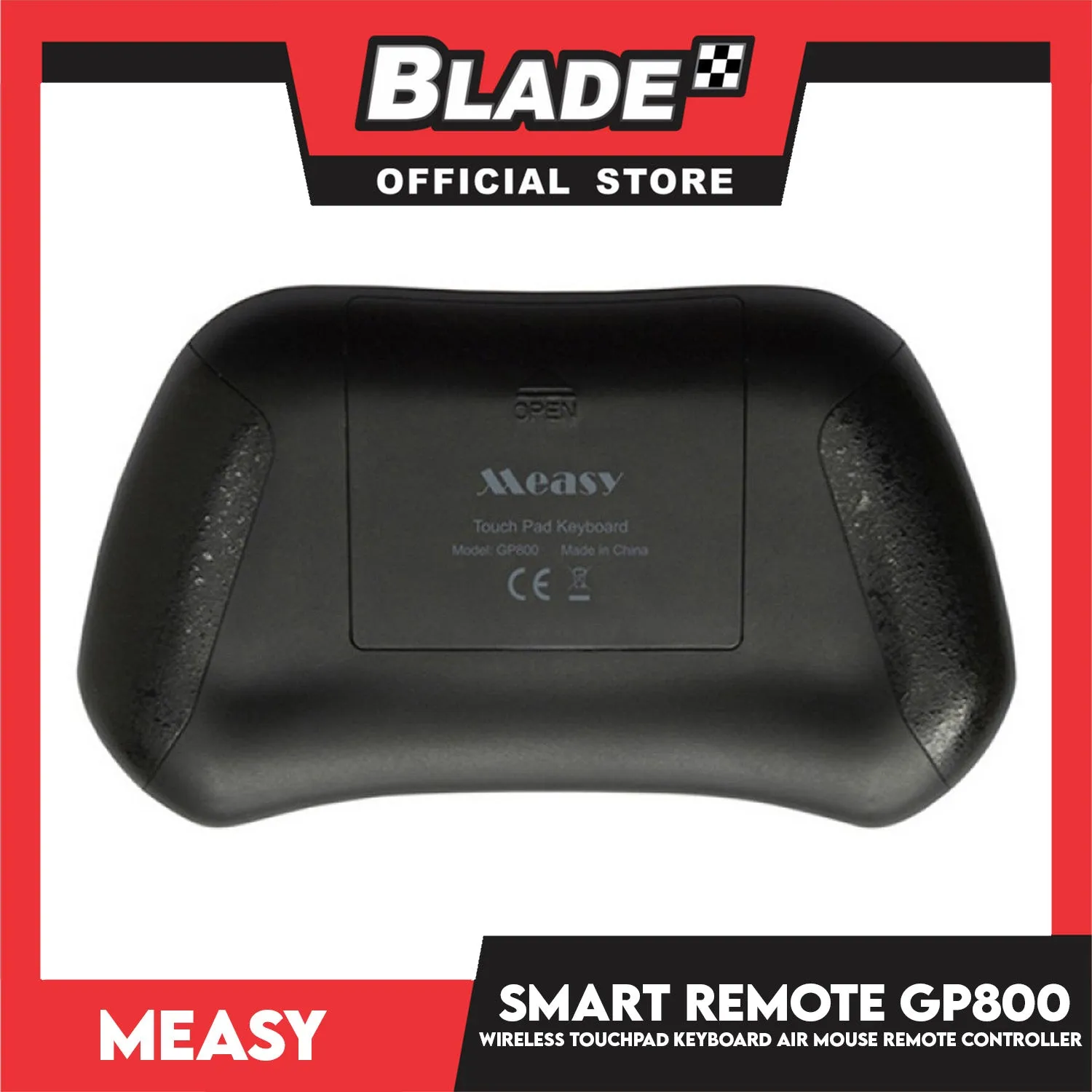 Measy Smart Remote 24GHz Wireless Touchpad Keyboard Air Mouse Remote Controller for Smart TV, Laptop, Mini PC & TV box