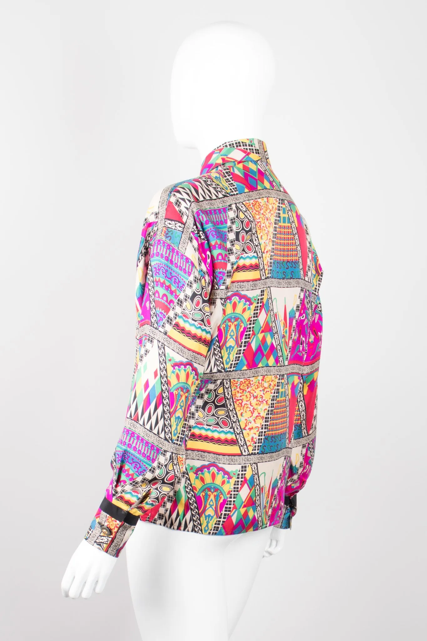 Mixed Print Shirt
