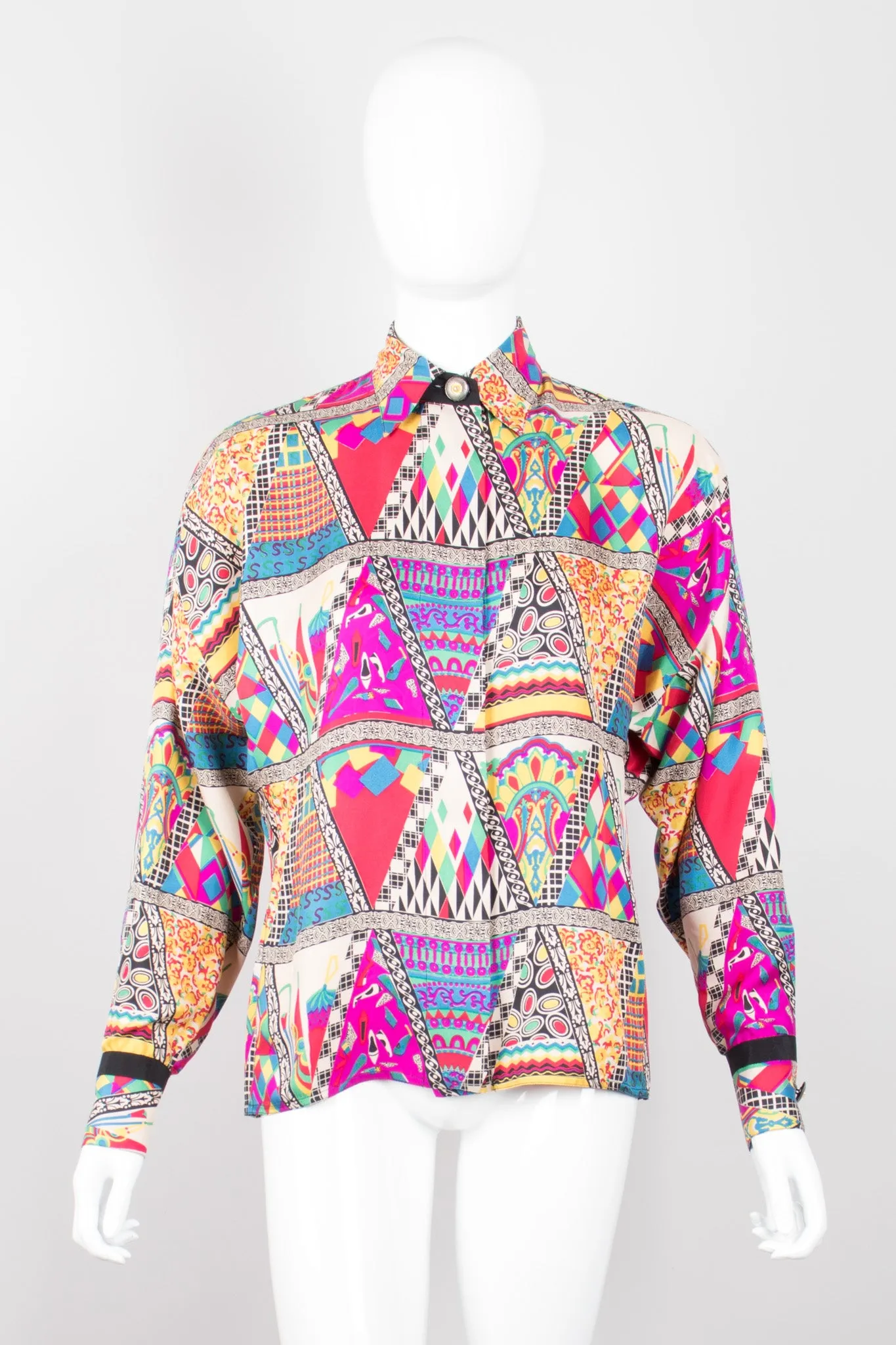 Mixed Print Shirt