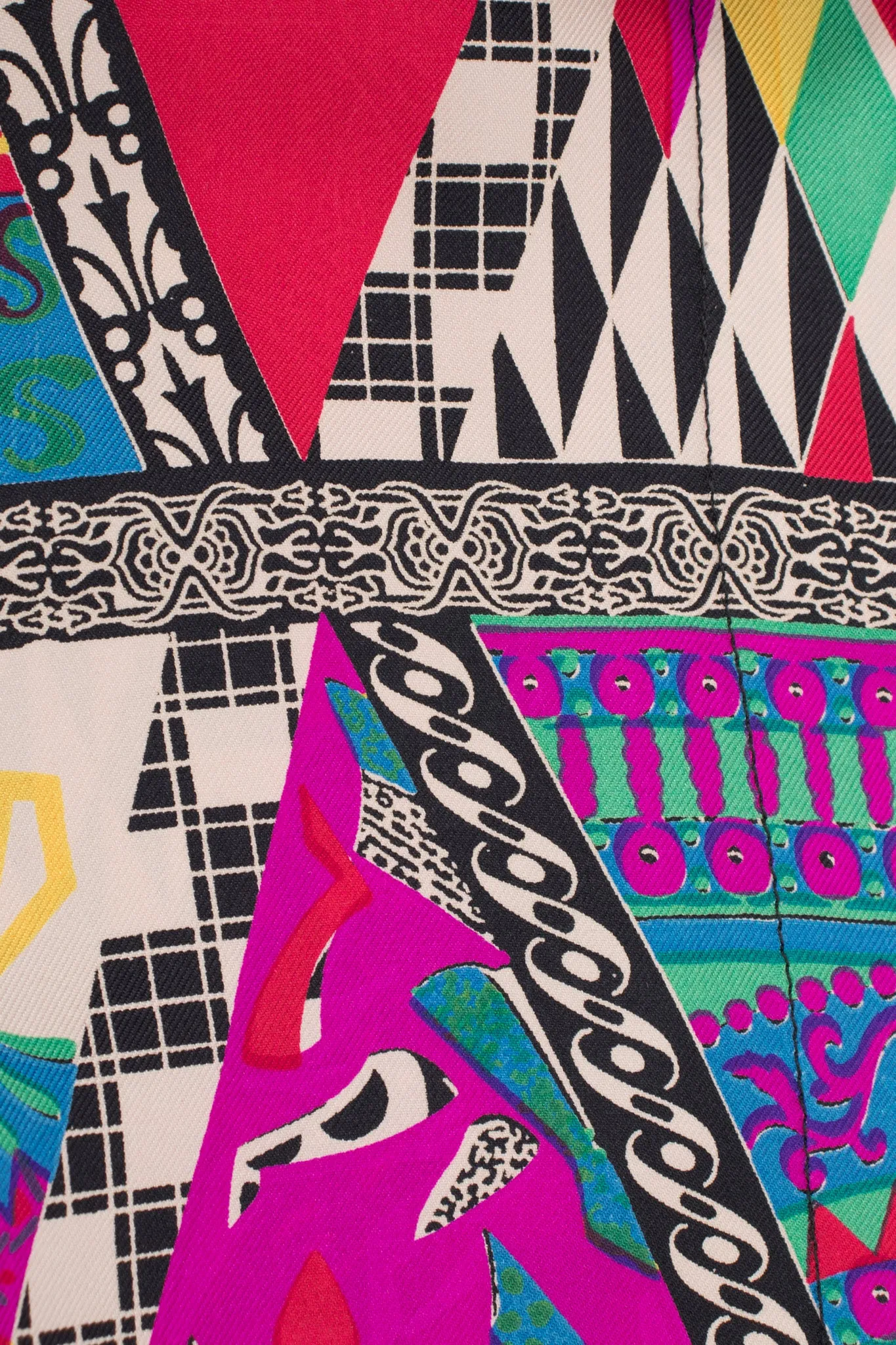 Mixed Print Shirt