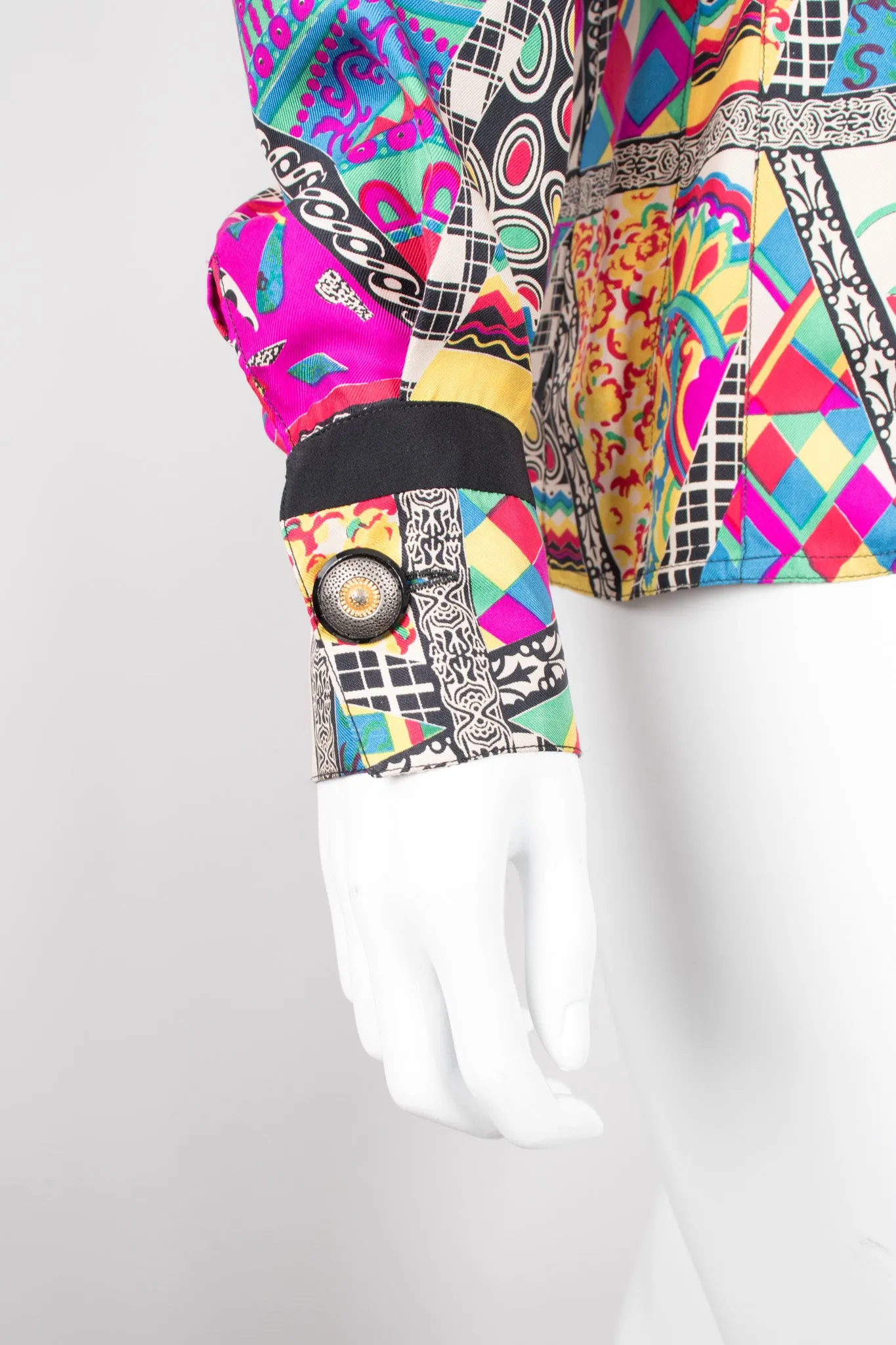 Mixed Print Shirt