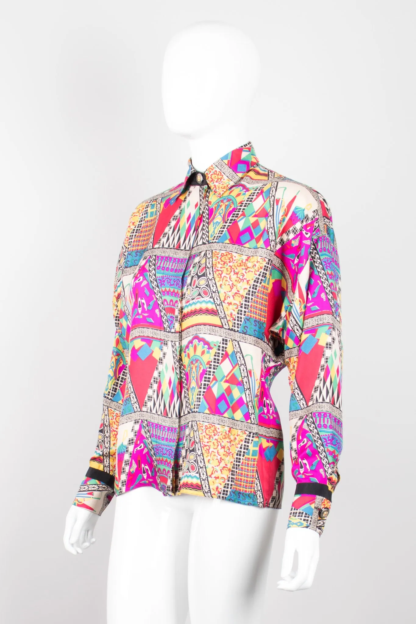 Mixed Print Shirt