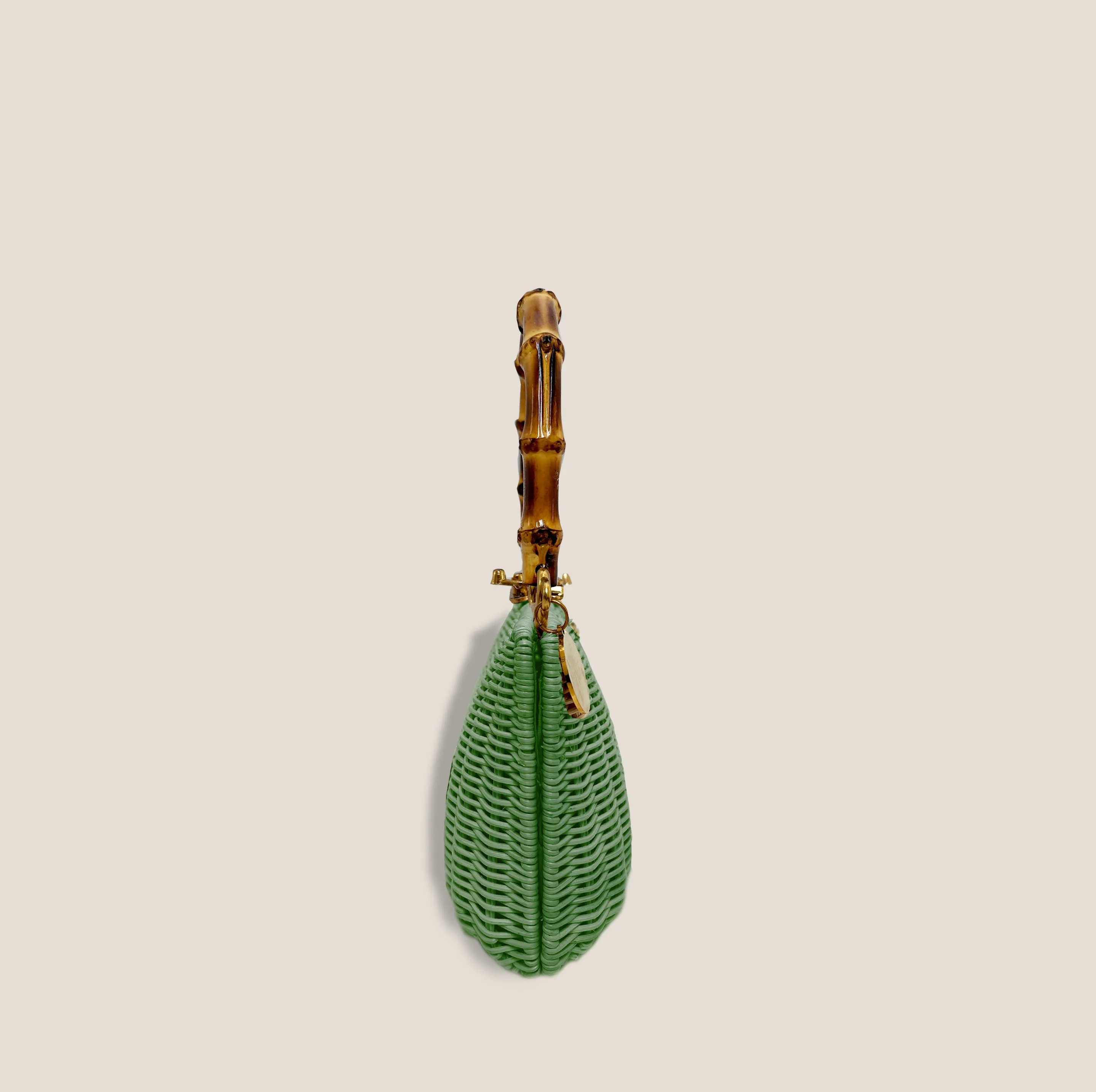 MME. KELLY BAMBOO CLUTCH -  ENVY
