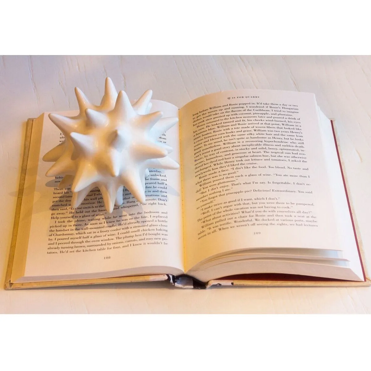 Mod Faces Decorative Book