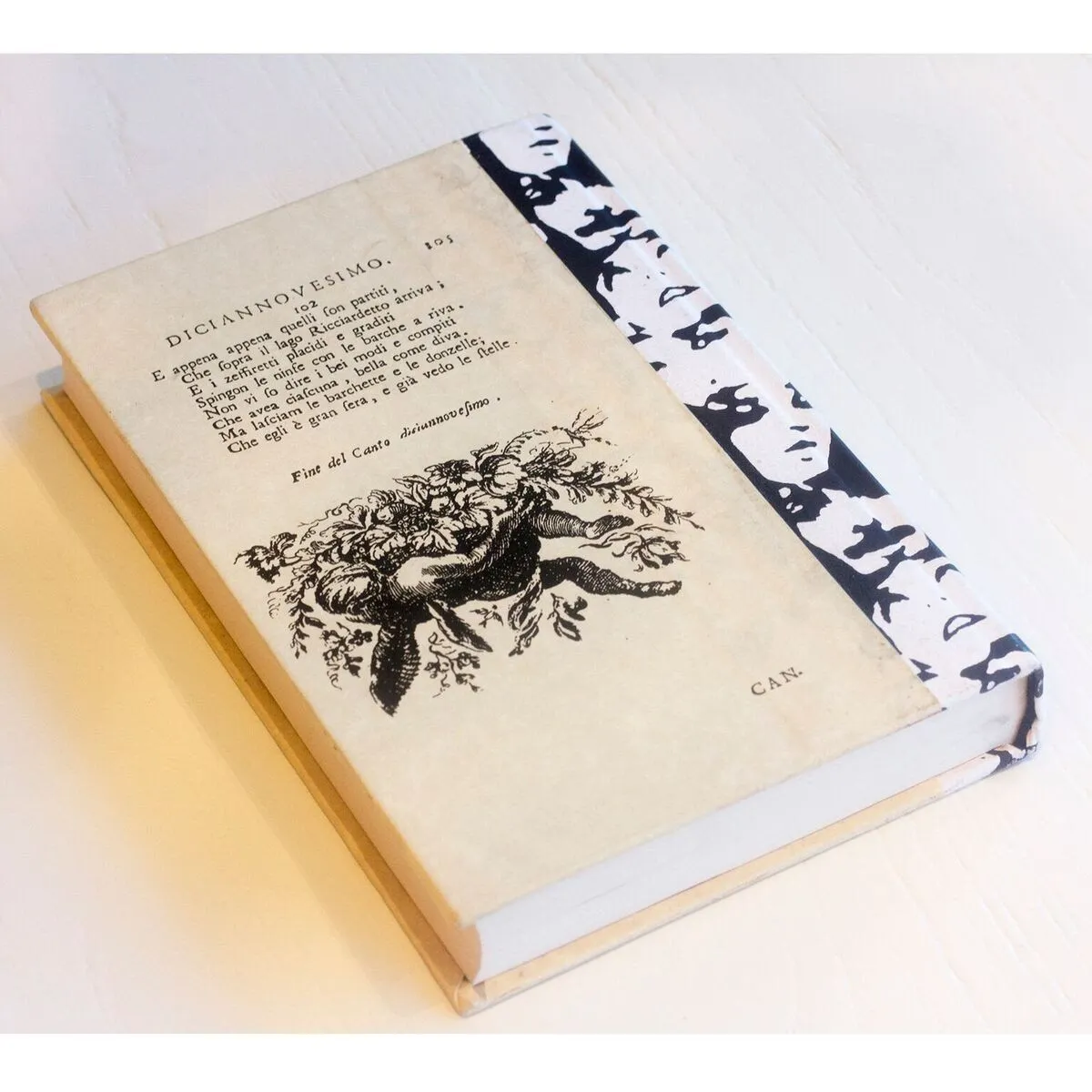 Mod Faces Decorative Book