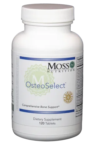 Moss Nutrition OsteoSelect - 120 Tablets