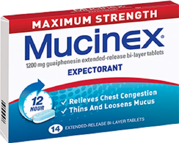 Mucinex Max 1200mg Tablets 14