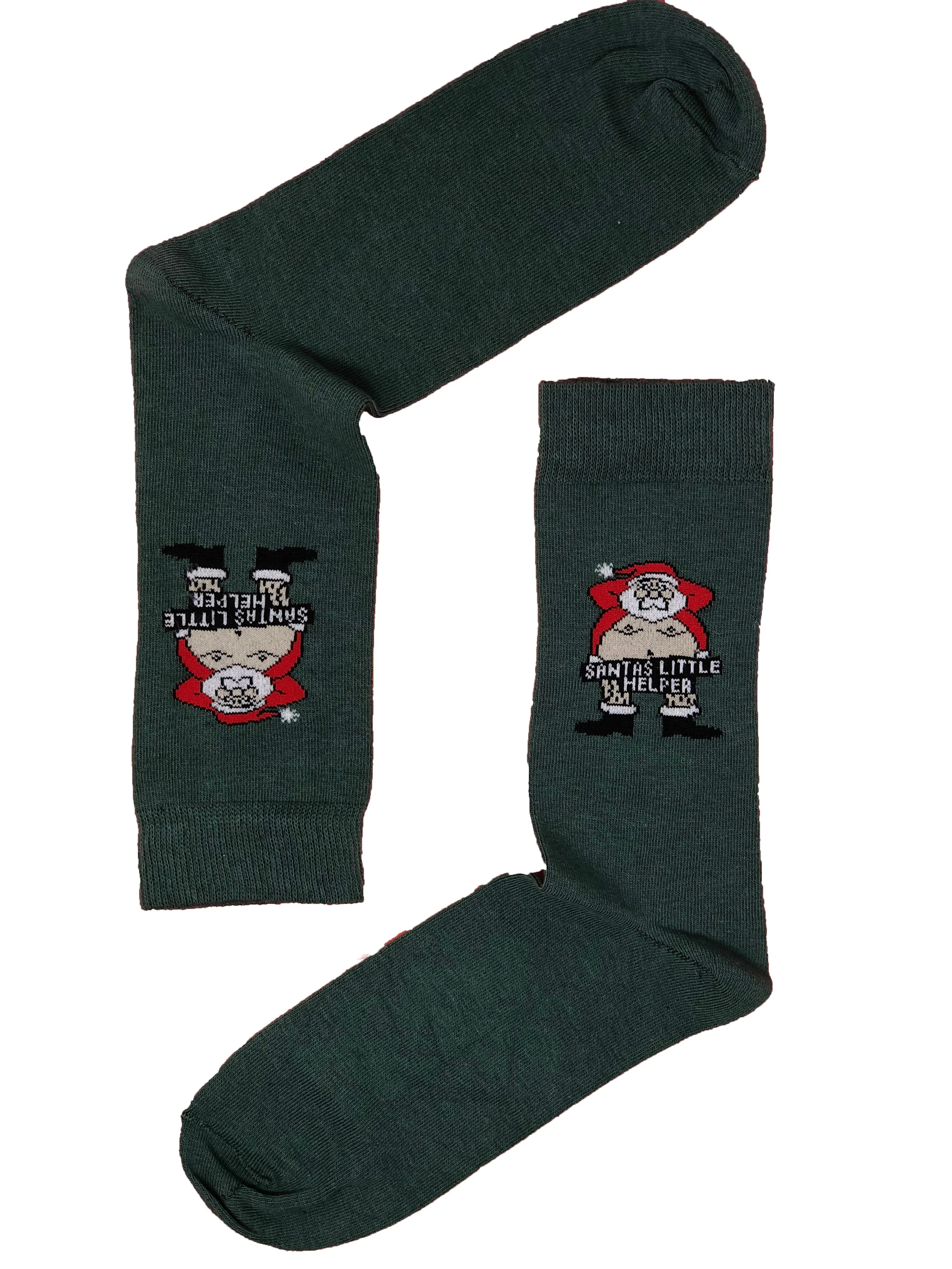 Naughty Santa Sock