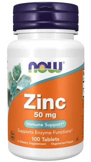 NOW Zinc (250 Tablets)