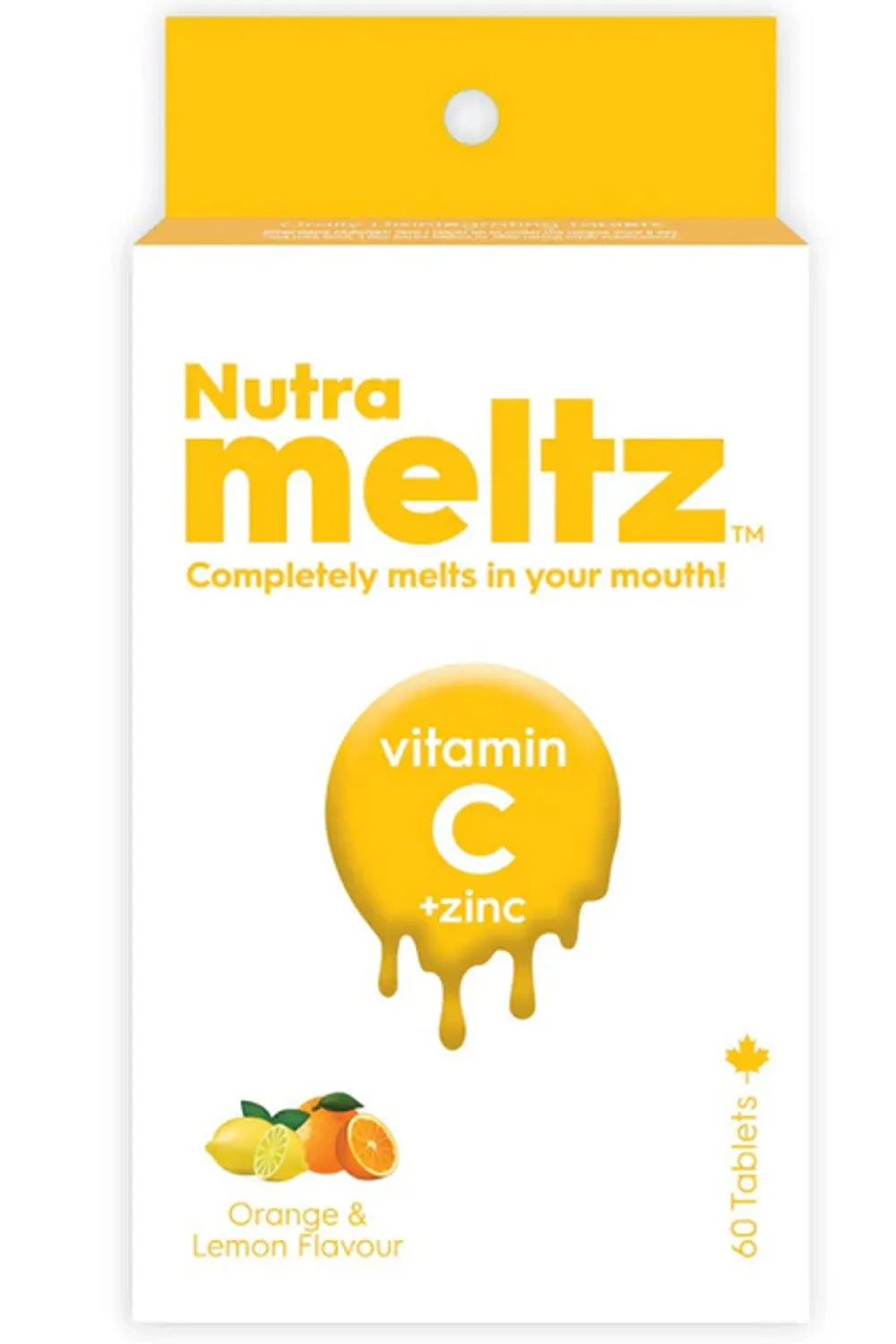 NUTRAMELTZ VITAMIN C   ZINC  (60 Melts)