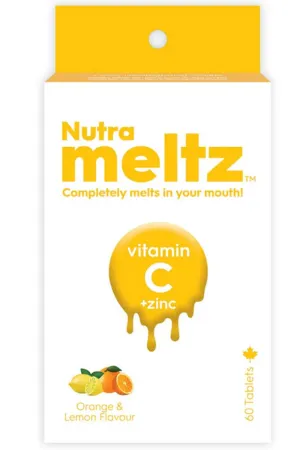 NUTRAMELTZ VITAMIN C   ZINC  (60 Melts)