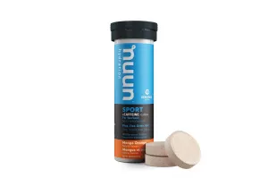 Nuun Hydration SPORT   Caffeine 10 Tablets - Mango Orange (Tubes)