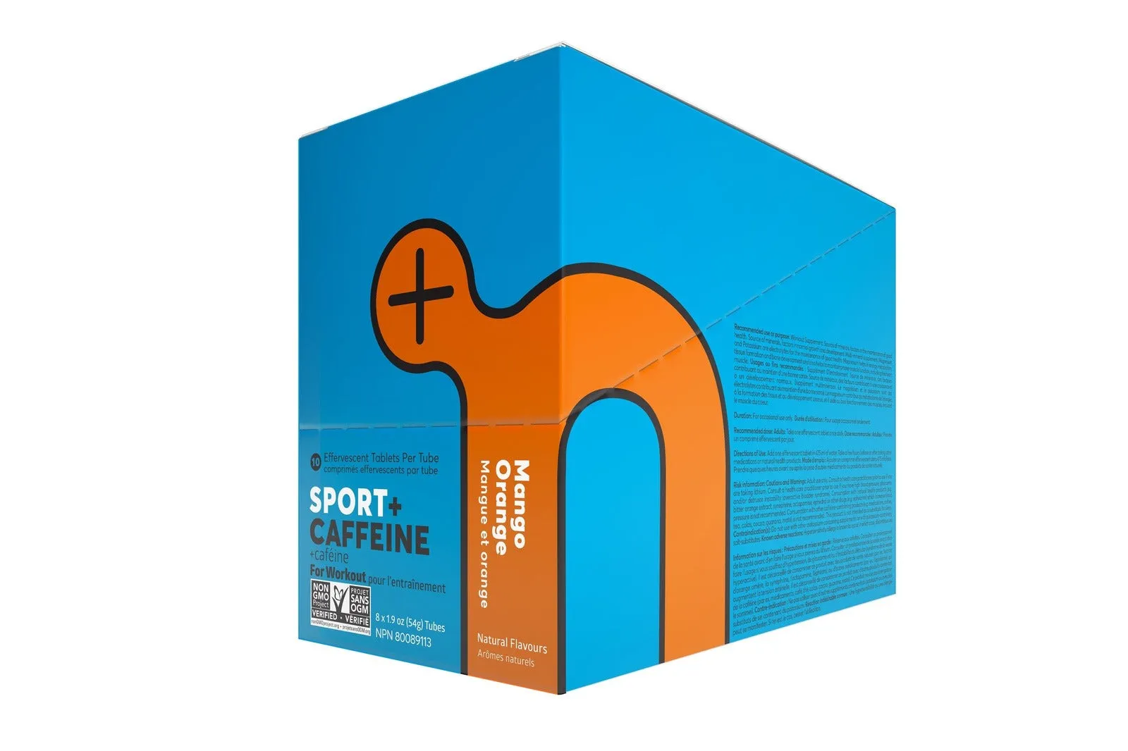 Nuun Hydration SPORT   Caffeine 10 Tablets - Mango Orange (Tubes)