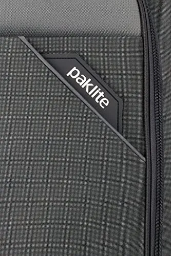 paklite 4-wheel carry-on soft luggage suitcase cabin size S, TSA lock, DERBY luggage series: stylish trolley in two-tone look, 55cm, 41 litres