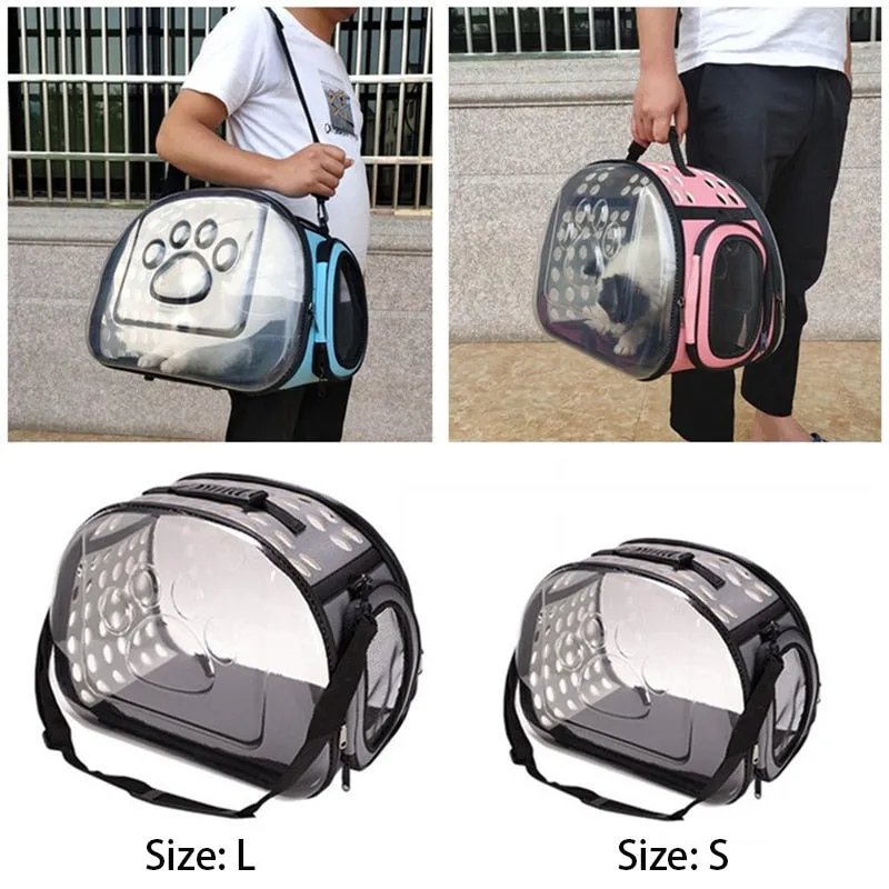 Pet Carrier Transportation Backpack Crate Tote