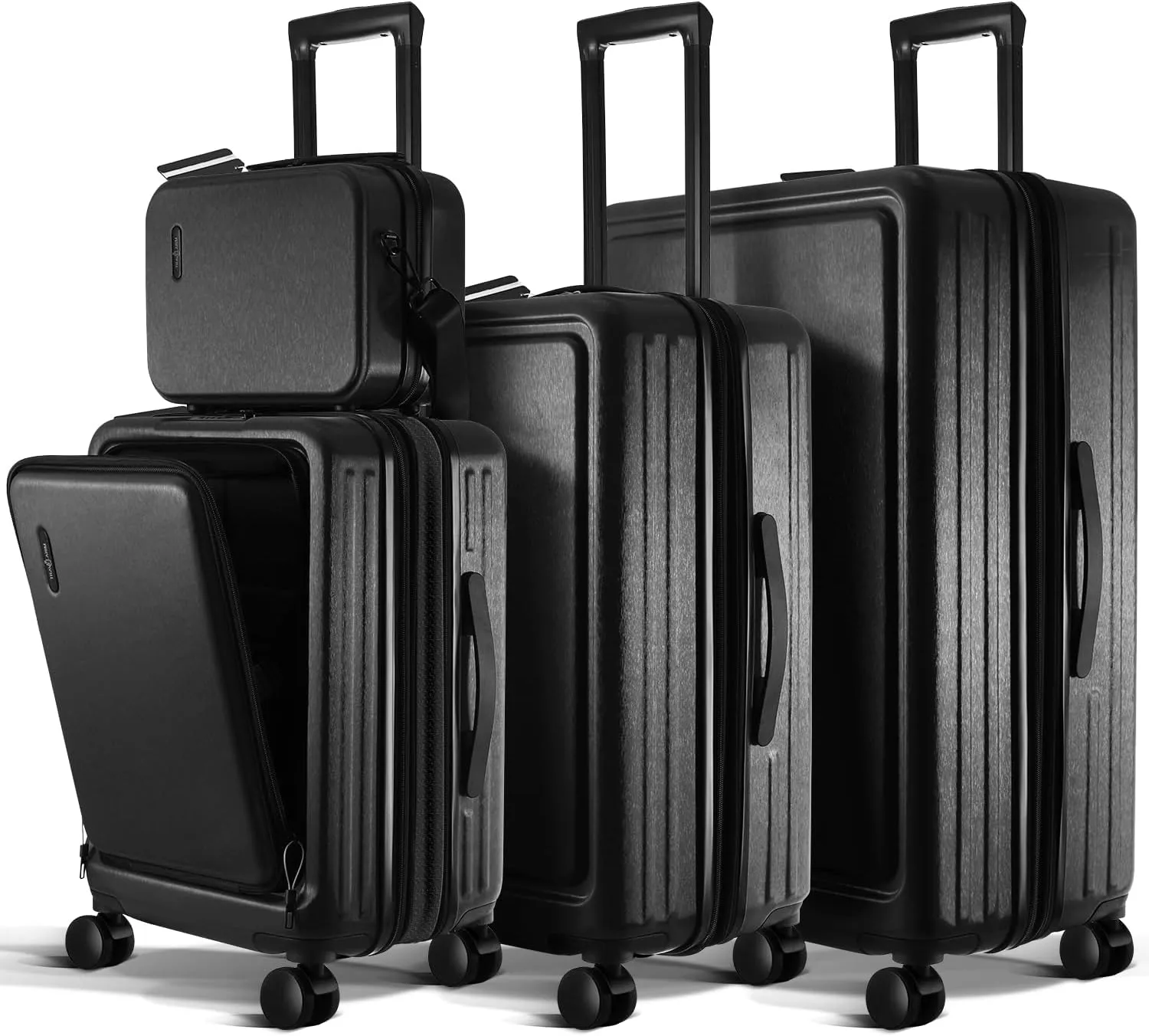 Pink Luggage Suitcases Large Wheels Hard with Spinner 4 Travel Lock, Set, Sets with Piece, Trending sale Luggage Suitcase Exclusive options Large Shell Expandable TSA Set