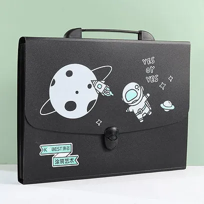 Premium Quality A4 Size Document Folder for Kids – Briefcase Folder