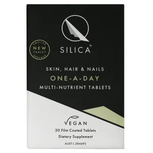 Qsilica One-A-Day Silica Hair Skin Nail 30 tablets