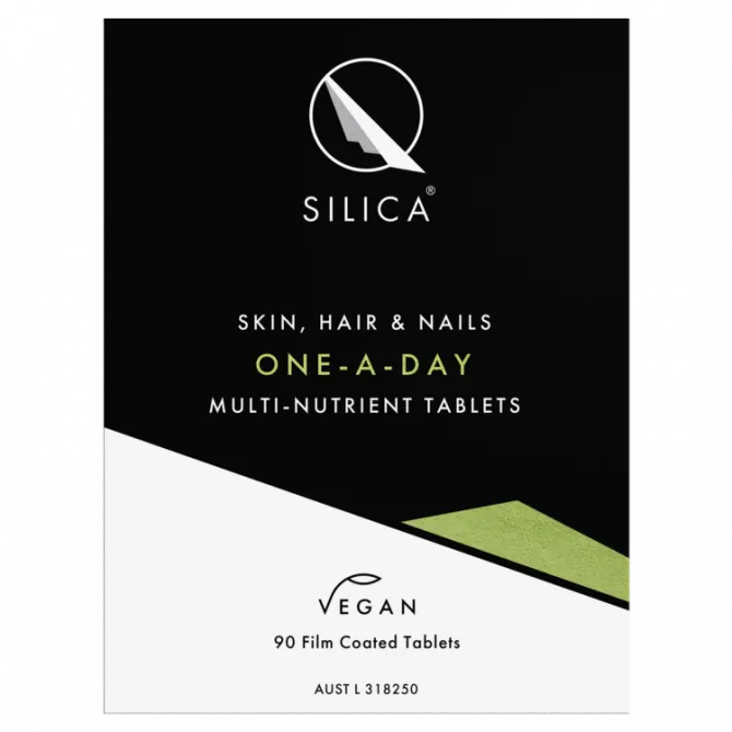 Qsilica Skin, Hair & Nails ONE-A-DAY Multi-Nutrient 90 Tablets