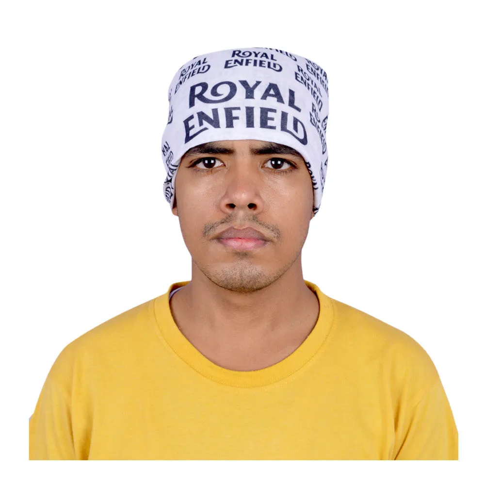 RE Bandanas Scarf face Mask White
