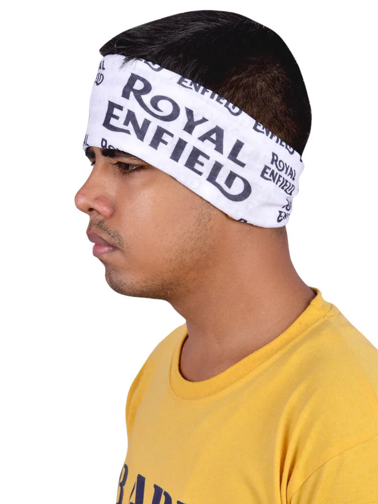 RE Bandanas Scarf face Mask White