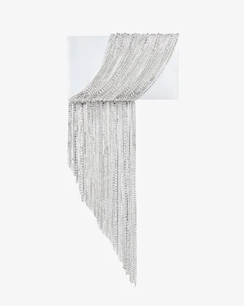RETROFETE | Adley Crystal Bag | White