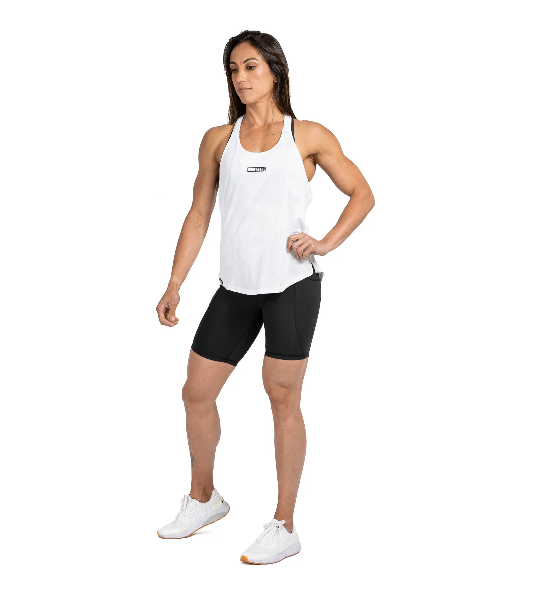 Sabre T-Back - Ice White