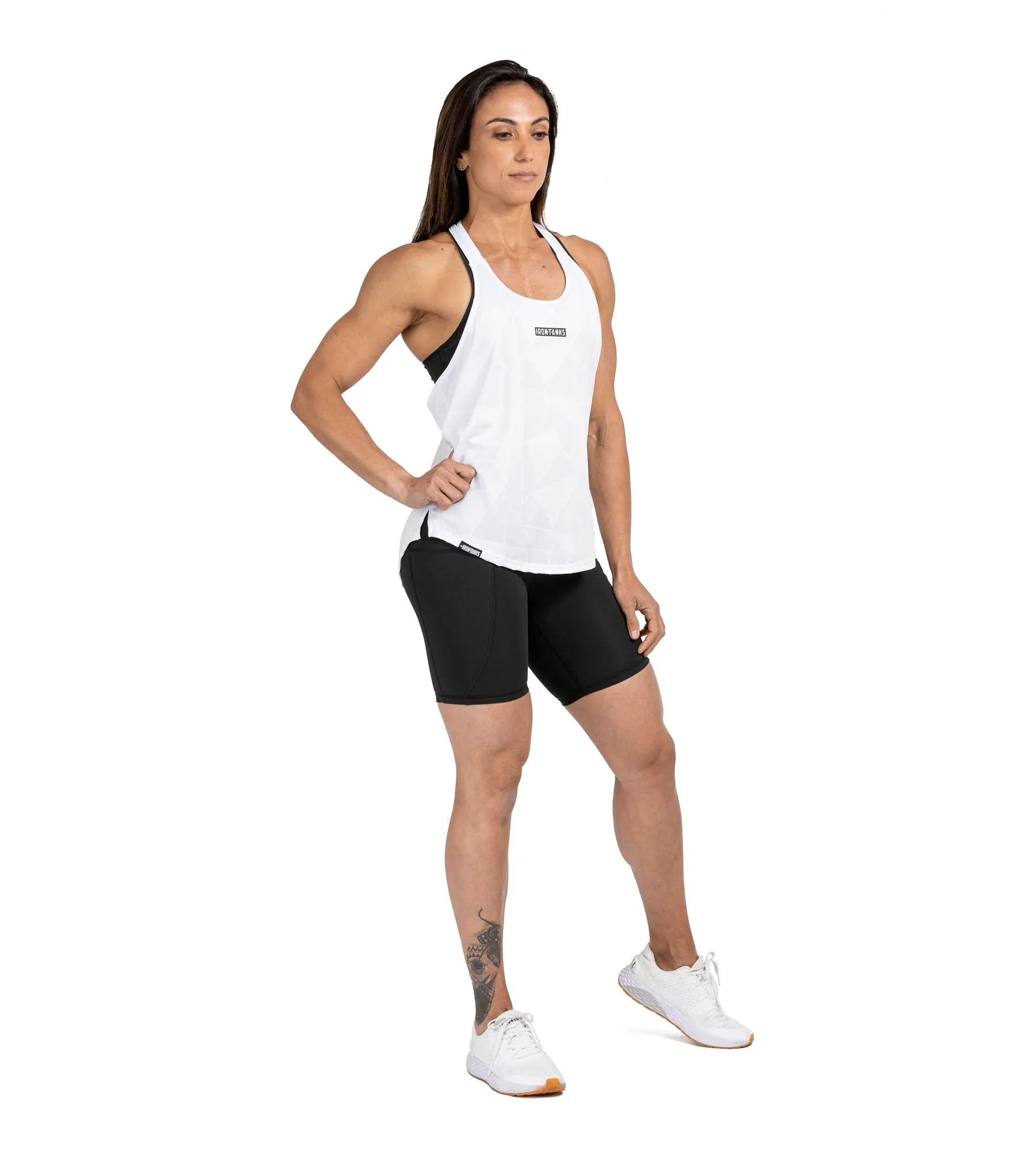 Sabre T-Back - Ice White
