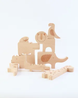 Safari Jumble Wood Puzzle
