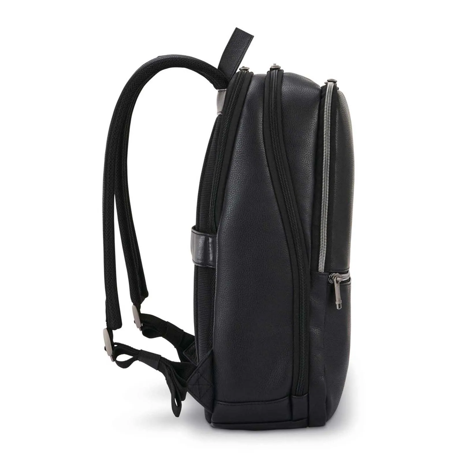 Samsonite Classic Leather 14.1 Inch Laptop Backpack Black