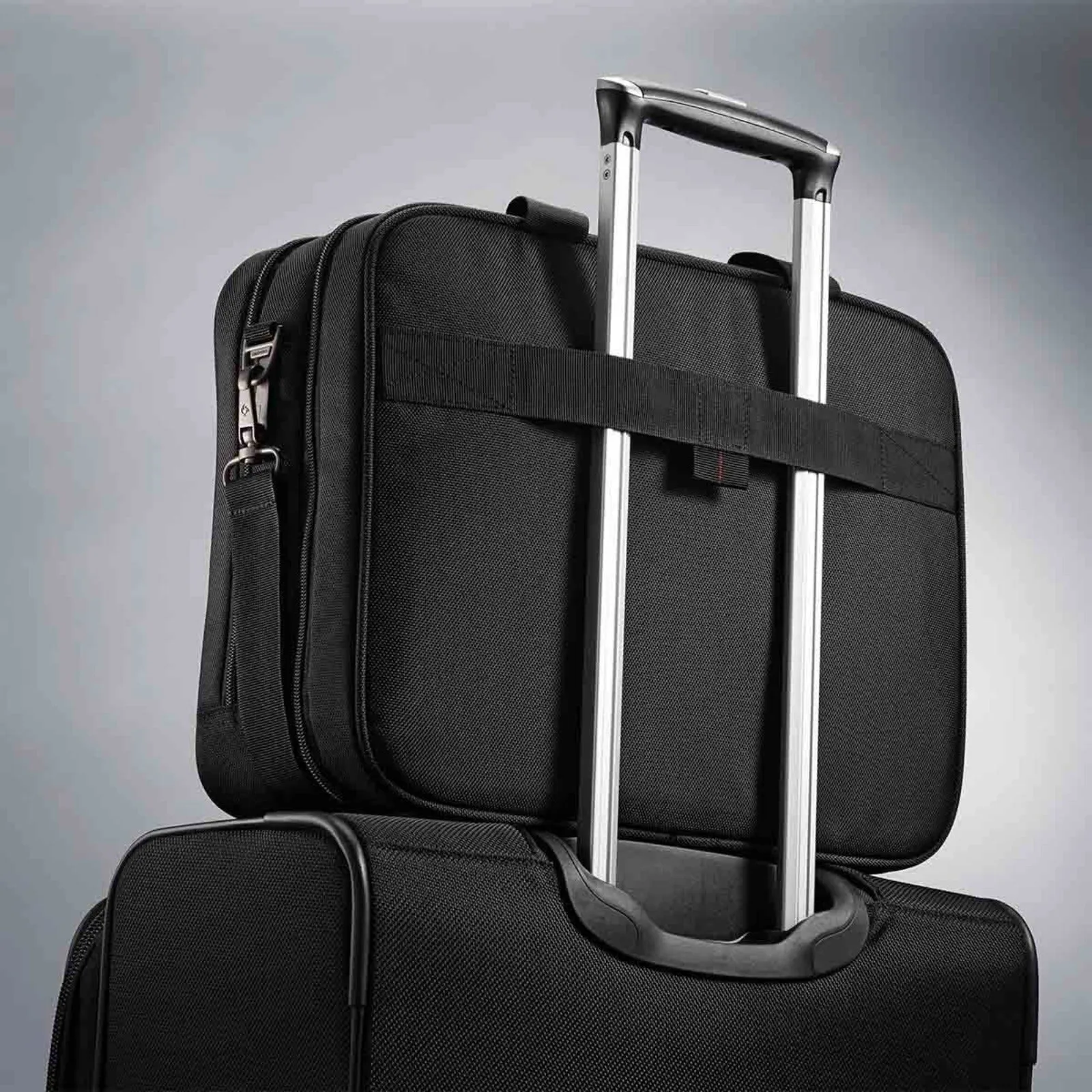 Samsonite Xenon 3.0 Two Gusset 15.6 Inch Laptop Briefcase Black