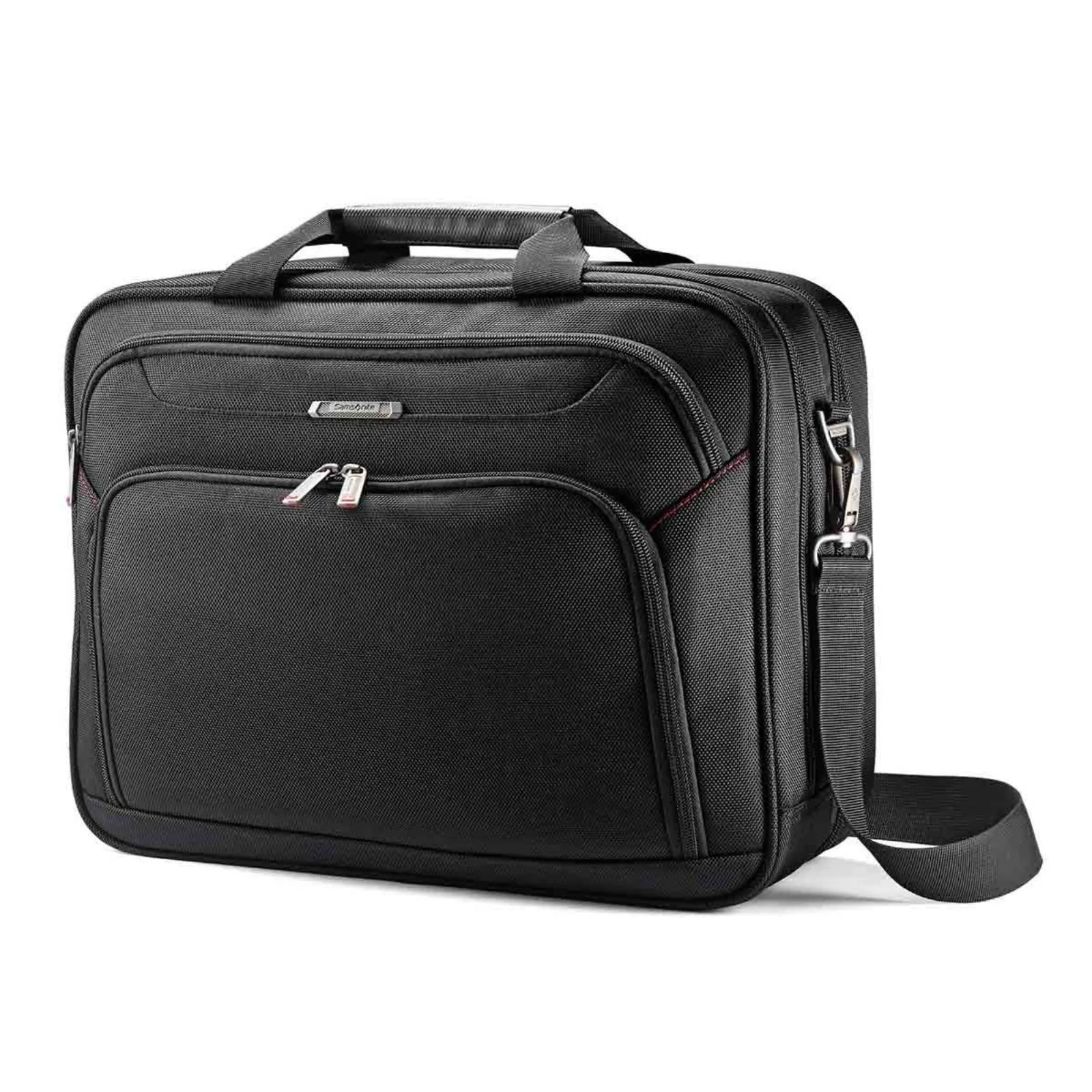 Samsonite Xenon 3.0 Two Gusset 15.6 Inch Laptop Briefcase Black