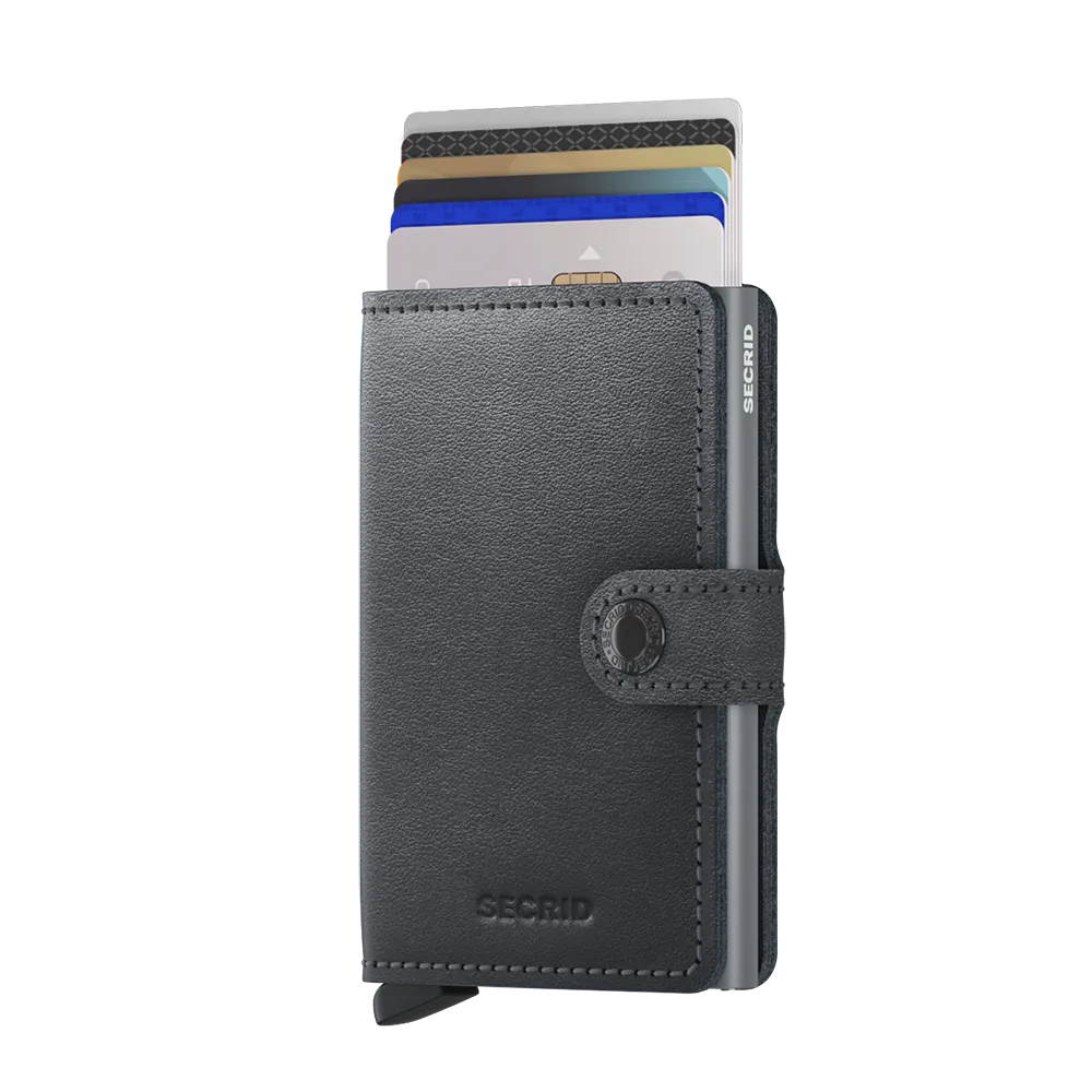 SECRID Miniwallet Leather - Original Grey