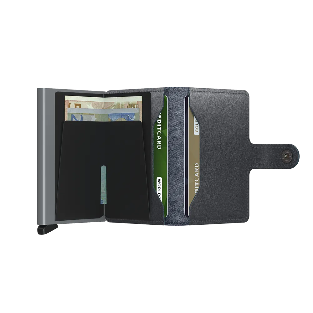 SECRID Miniwallet Leather - Original Grey